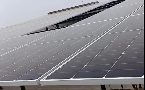 30 kW solar system at Humayoun Residence, Lahore
